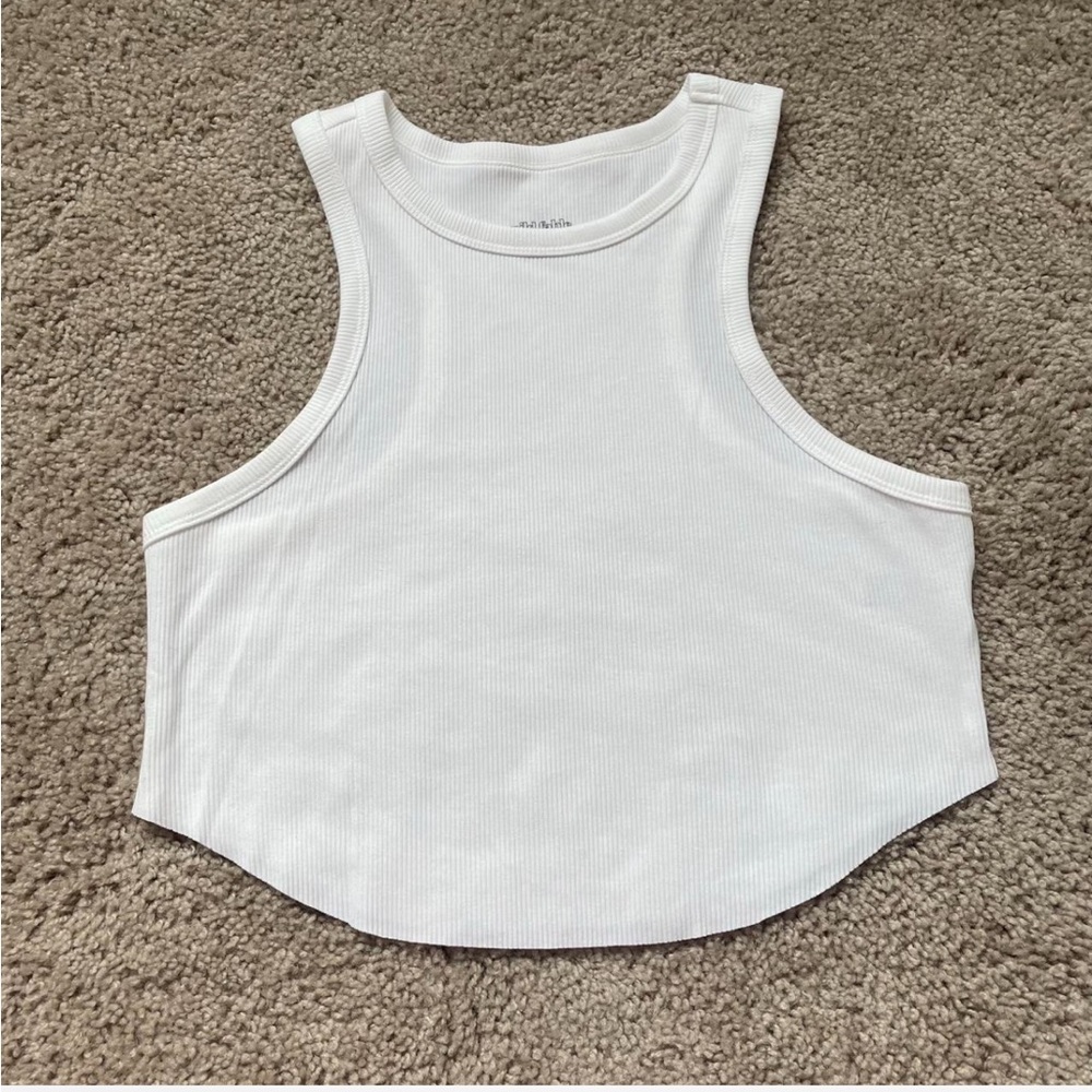 Wild Fable White Crop Top